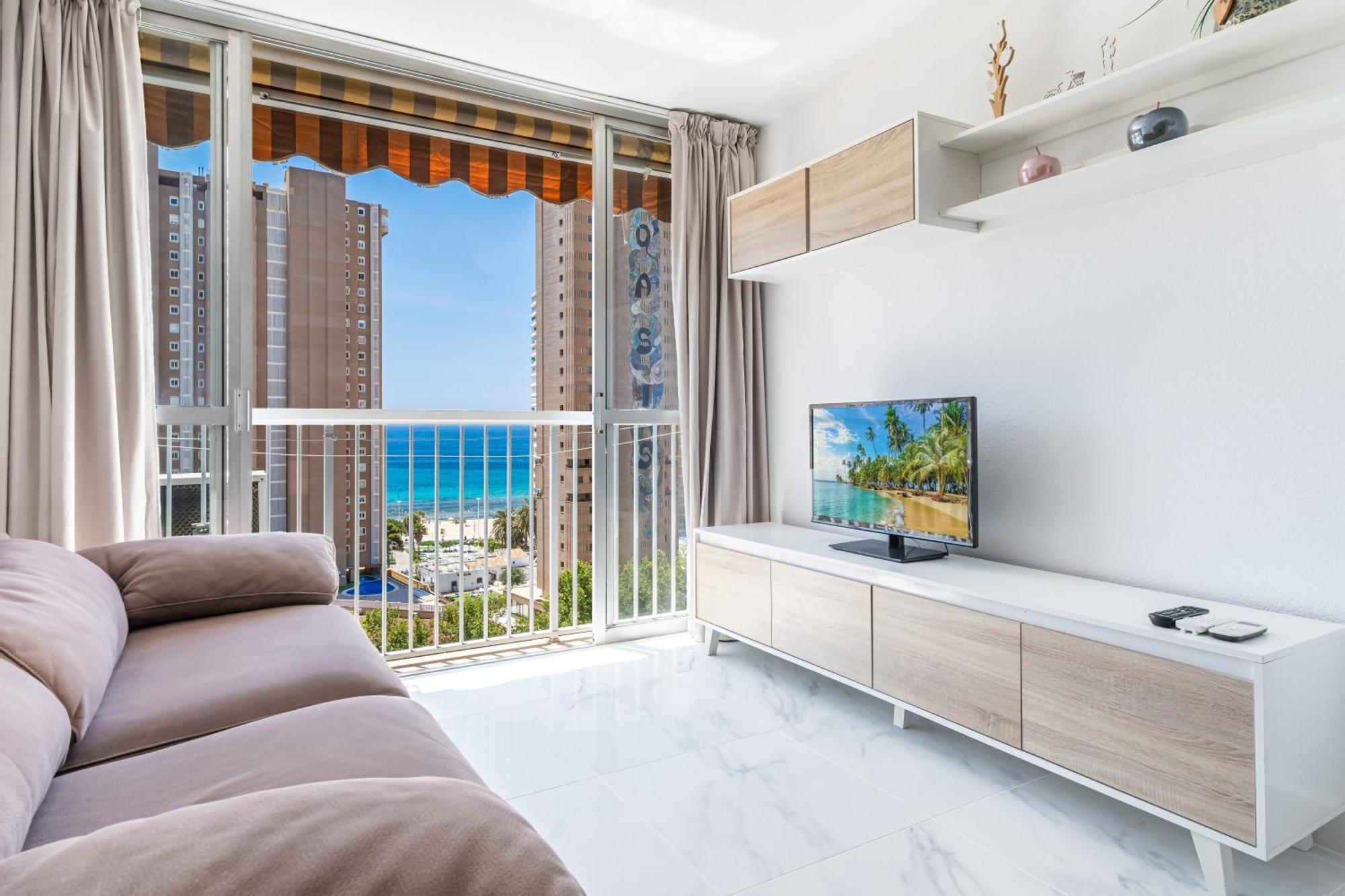 Albatros 12-8 Sea Views Levante Beach Benidorm Extérieur photo