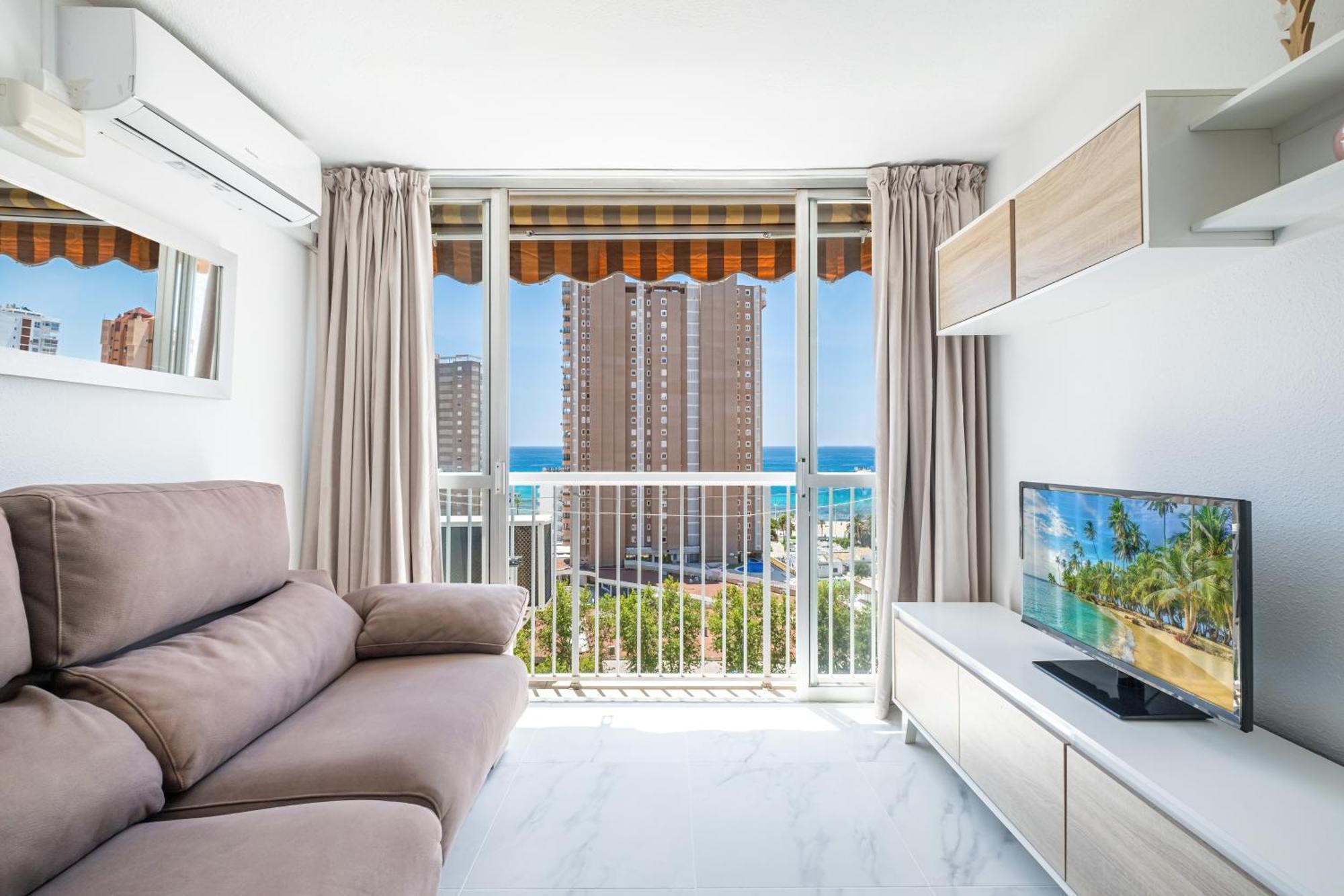 Albatros 12-8 Sea Views Levante Beach Benidorm Extérieur photo