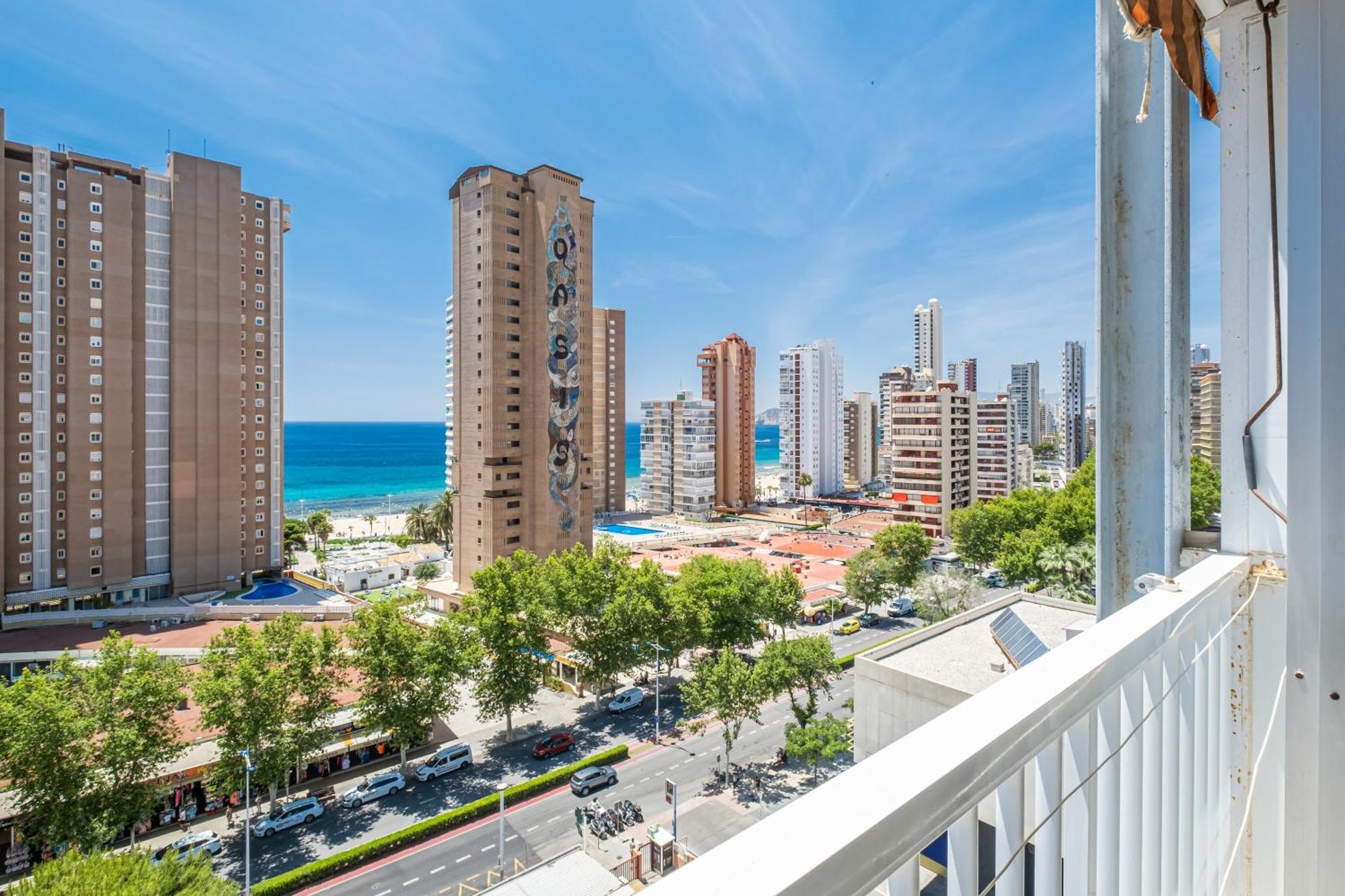 Albatros 12-8 Sea Views Levante Beach Benidorm Extérieur photo