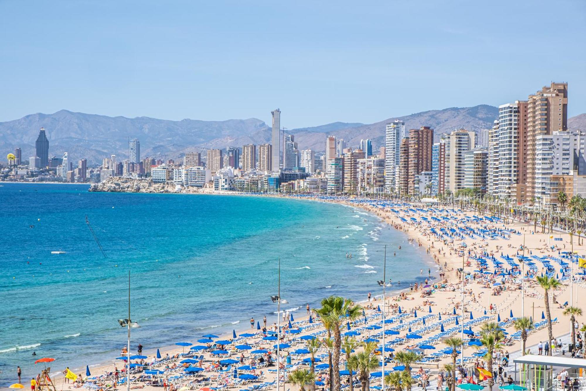 Albatros 12-8 Sea Views Levante Beach Benidorm Extérieur photo